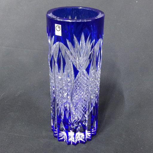 ヤフオク! -「江戸切子 花瓶」の落札相場・落札価格