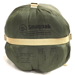 1円 新品同様 スナグパック 寝袋 ベースキャンプフレキシブルシステム 2個セット シュラフ キャンプの画像7