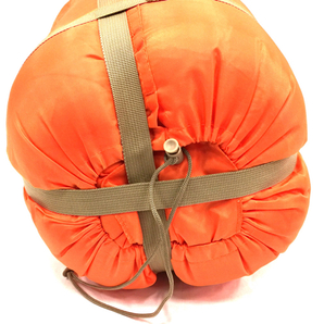 1円 新品同様 スナグパック 寝袋 スリーパーエクスペディション 右ジッパー 橙赤 2個セット シュラフ キャンプの画像3