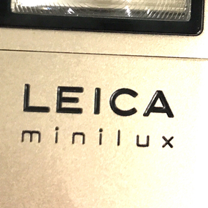 1円 LEICA minilux 1:2.4 40mm コンパクトフィルムカメラ ライカ ミニルックス 通電確認済み 2117171の画像9