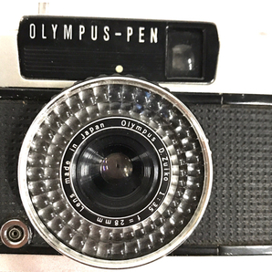 1円 OLYMPUS PEN EE-3 D.ZUIKO 1:3.5 28mm コンパクトフィルムカメラ ボディ レンズ 光学機器の画像2