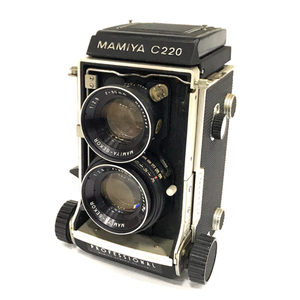 1円 MAMIYA C220 Professional MAMIYA-SEKOR 1:2.8 80mm 二眼レフカメラ フィルムカメラ マミヤ 031453