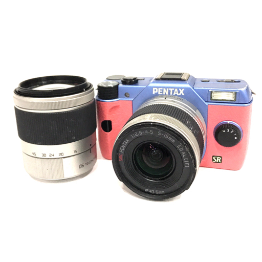 PENTAX Q7 ボディ、01プライムレンズ、02ズームレンズ デジタルカメラ 最 安値  買取