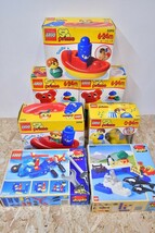 昭和　レトロ　レゴ デュプロ duplo　プリモ　primo　2098　2096　2007　2925　2663　未使用　デッドストック　まとめて_画像1