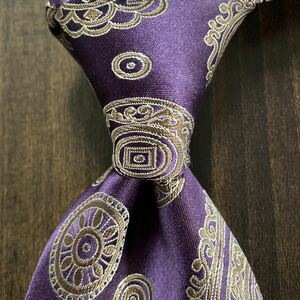 LANCEL Lancel necktie purple 