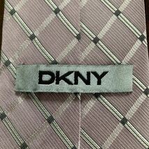 DKNY ディーケーエヌワイ ネクタイ 薄パープル_画像7