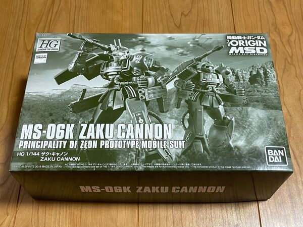 HG 1/144 ザク・キャノン HGUC ザクキャノン
