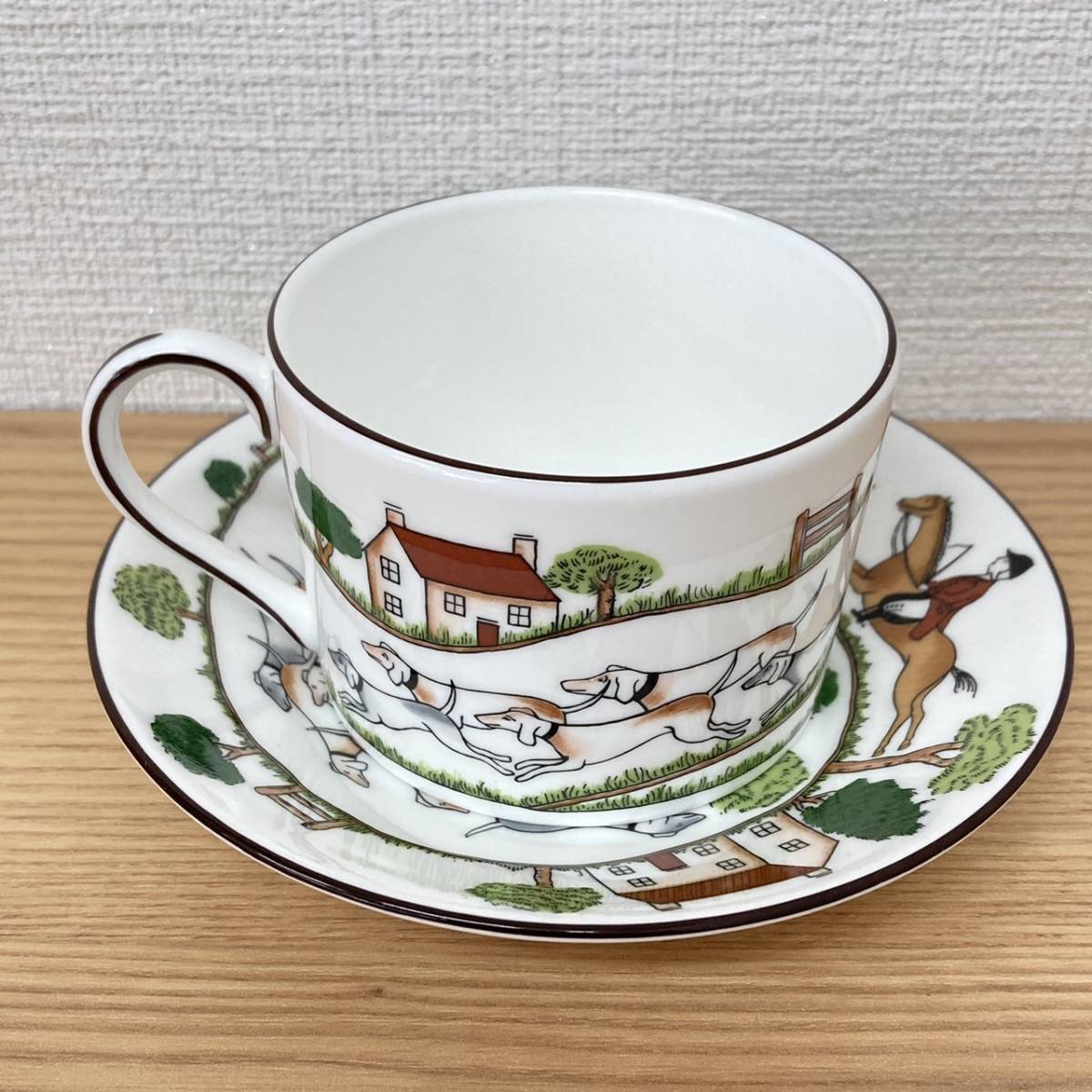 ヤフオク! -「ウェッジウッド ハンティングシーン」(ウェッジウッド ...