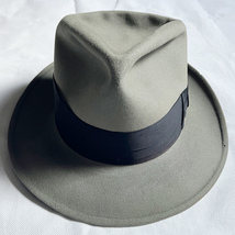 希少! 50's DOBBS 59CM TWENTY 20 ドブス トゥエンティ NY New York VINTAGE HAT ヴィンテージ ハット カバナ エッジ CAVANAGH レア BIG 着_画像2