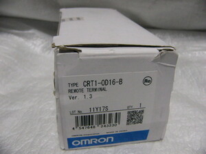 ★新品★ OMRON PLC CRT1-OD16-B デジタルI/Oスレーブ (CRT1-OD16 にコネクタDCN4-TB4追加付属)
