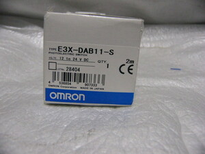 ★新品★ OMRON E3X-DAB11-S 2M ファイバアンプ