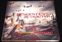 バイオハザードV リトリビューション サントラCD★Tomandandy　Resident Evil: Retribution　ミラ・ジョヴォヴィッチ_画像1