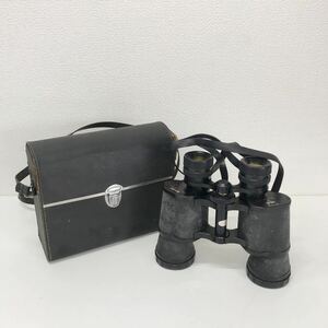 refle●【ジャンク】COATED OPTICS 双眼鏡 昭和レトロ　カバンケース付き　現状品