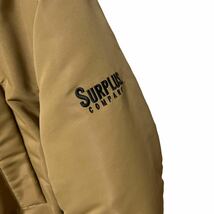 サープラス SURPLUS 中綿ジャケット 新品　XL ダウン　アウター　カーキ　オーバーサイズ　タグ付き_画像8