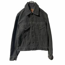 リーバイス levi's コーデュロイ　gジャン　茶　S 70505 ジャケット　アウター　グレー　希少_画像1