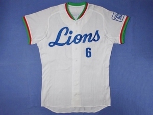  Seibu lion z6.. peace .2000 actual use uniform Descente made original that time thing 