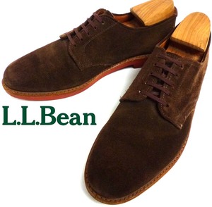 L.L.Bean / エルエルビーン スエード プレーントゥシューズ 8 1/2C(26cm相当)(メンズ)【中古】2i-1-027