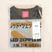 魅惑のバンドT特集! 新品未開封『OJICO(オジコ) × LED ZEPPELIN(レッド・ツェッペリン) #2』半袖Tシャツ 2021年コピーライト 黒 サイズ4A_画像1