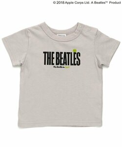 魅惑のバンドT特集! 新品『BREEZE(ブリーズ) × THE BEATLES(ザ・ビートルズ)』キッズ半袖Tシャツ グレー サイズ80 価格￥2,900+税