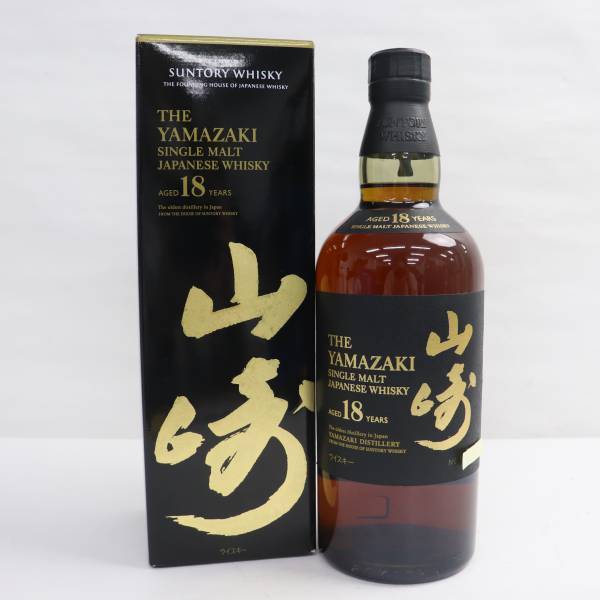 未開封】サントリー山崎シングルモルト 18年 700ml www.fongc.org 未開封】サントリー山崎シングルモルト 18年 700ml www.fongc.org