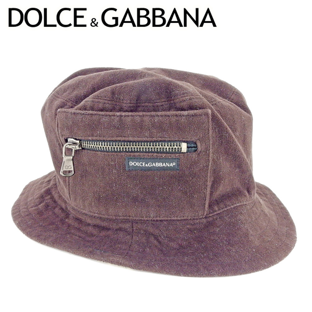 期間限定スペシャル ドルガバ DOLCE&GABBANA ハット 帽子 サイズS