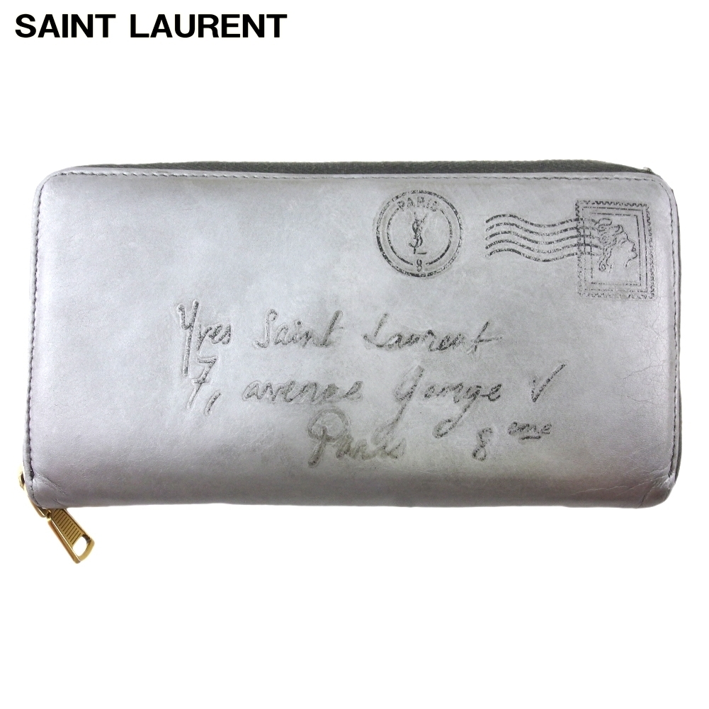 長財布※値下げしました イヴサンローラン YSL Yメール 長財布小物