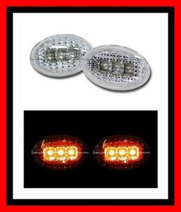 【入手困難/LED】95-10y フォード エクスプローラー クリスタル サイドマーカー D車 ライト ランプ フェンダー ドア ミラー フロント 激レ