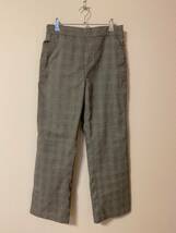 美品◆stussy ステューシー　グレンチェックパンツ　Jude Standard Trouser　スラックス◆サイズS_画像2