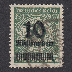 [ Germany ]1923 year Mi#336 AWa * judgment settled * Classic stamp (UTHUEKKDsG)