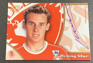 2003 Topps Premier Gold Rising Star Luke Wilkshire Auto Middlesbrough ルークウィルクシャー　サイン　ミドルズブラ