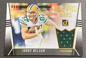 2018 Panini Donruss Football Jordy Nelson Jersey /125 No.APK-JN Packers NFL ジャージ　125枚限定　カード