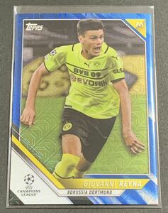 2021-22 Topps UEFA Champions League Japan Edition Giovanni Reyna /75 48 Dortmund ジョバンニレイナ　ドルトムント　75枚限定