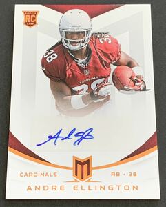 2013 Panini Momentum Football Andre Ellington Auto /399 No.107 RC Rookie Cardinals NFL サイン　ルーキー　399枚限定　カード