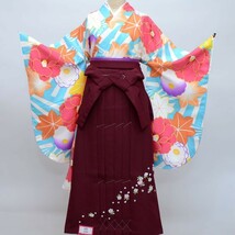 着物袴セット ジュニア用へ直し144cm～150cm bonheur saisons ボヌールセゾン 袴色選択可能 新品 （株）安田屋 NO26860-03_画像3