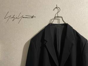 ◯ Vintage 90s Yohji Yamamoto POUR HOMME メッシュ ポケット テーラード ジャケット / ヨウジヤマモト プルオム 黒 S Mens #Sirchive