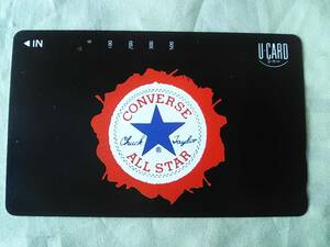 使用済み　ユーカード500　U-CARD　コンバース　オールスター　CONVERSE ALL STAR