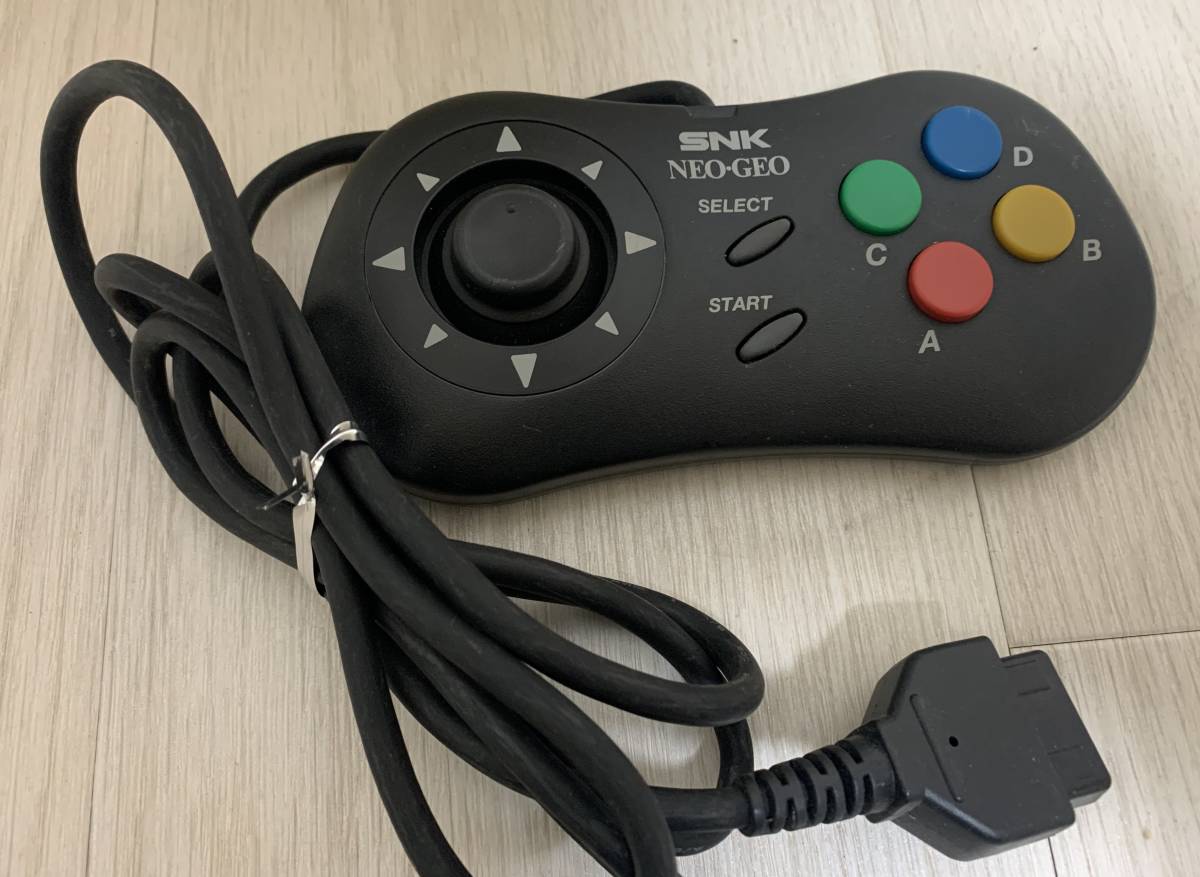 お得 お値下げ ネオジオCDZ NEOGEO コントローラー4コ ソフト1コセット