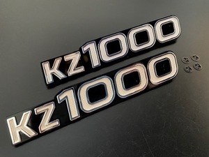 新品 リプロ KZ1000 サイドカバー エンブレム 2枚セット