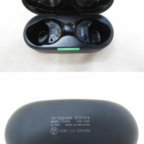 1A282EZ◎SONY ソニー WF-1000XM4 ノイズキャンセリングイヤホン 完全ワイヤレス Bluetooth 動作品◎中古品の画像9