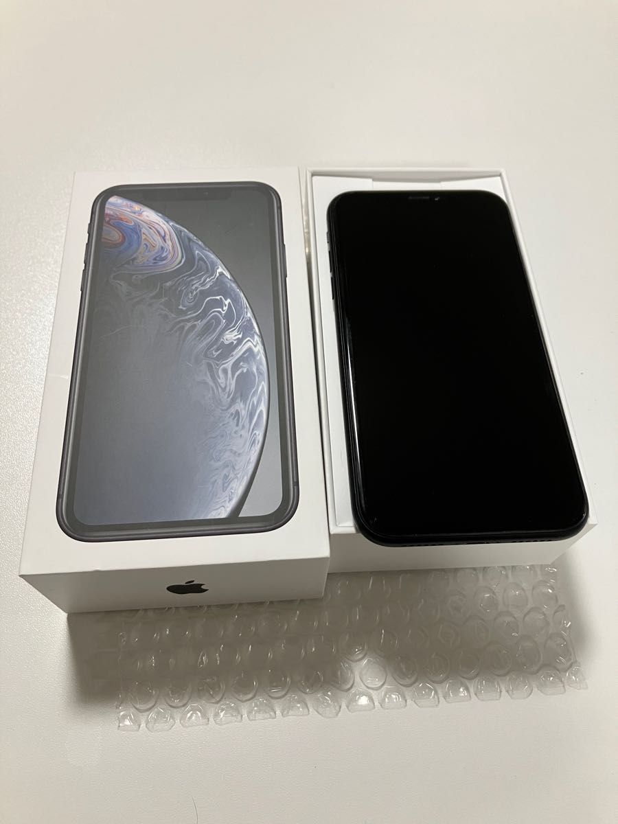 洗濯機可 iPhone XR Black 64 GB バッテリー新品交換 - 通販 - www