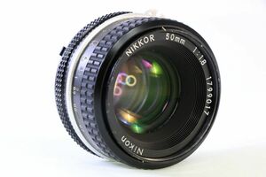 レア■実用■ニコン Nikon AI Nikkor 50mm F1.8 D刻印入りデモ機レンズ■RRR 534