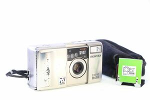 【同梱歓迎】実用■ペンタックス PENTAX ESPIO mini 75years 75周年記念モデル■フラッシュも完動■ケース付き■L91