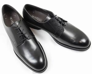 *madrasma gong sMODELLO(motero) round tu out feather plain tu dress shoes ( black,26.0,DM8702) new goods 