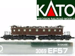 KATO 3069 EF57 国鉄 旅客用直流電気機関車 デッキ 鉄道模型 Nゲージ 動力車 カトー N-GAUGE