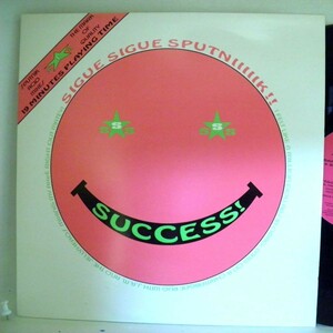 【検聴合格】1988年・良盤・Sigue Sigue Sputnik「Success (1988) / Vinyl Maxi Single」【LP】