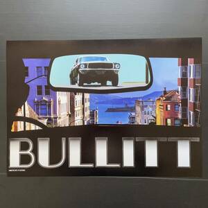 ポスター 『ブリット』（Bullitt） レアデザイン#3★スティーブ・マックイーン/マスタングGT390/ダッジ・チャージャー/モパー/フォード