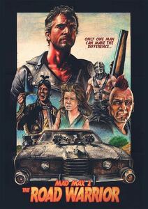  illustration poster [ Mad Max 2](Mad Max2:The Road Warrior)#2 *meru* Gibson /hyu- manga s/ Inter Scepter 