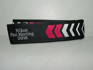Nikon ニコン ファンミーティング 2018 Fan Meeting ストラップ (限定品)