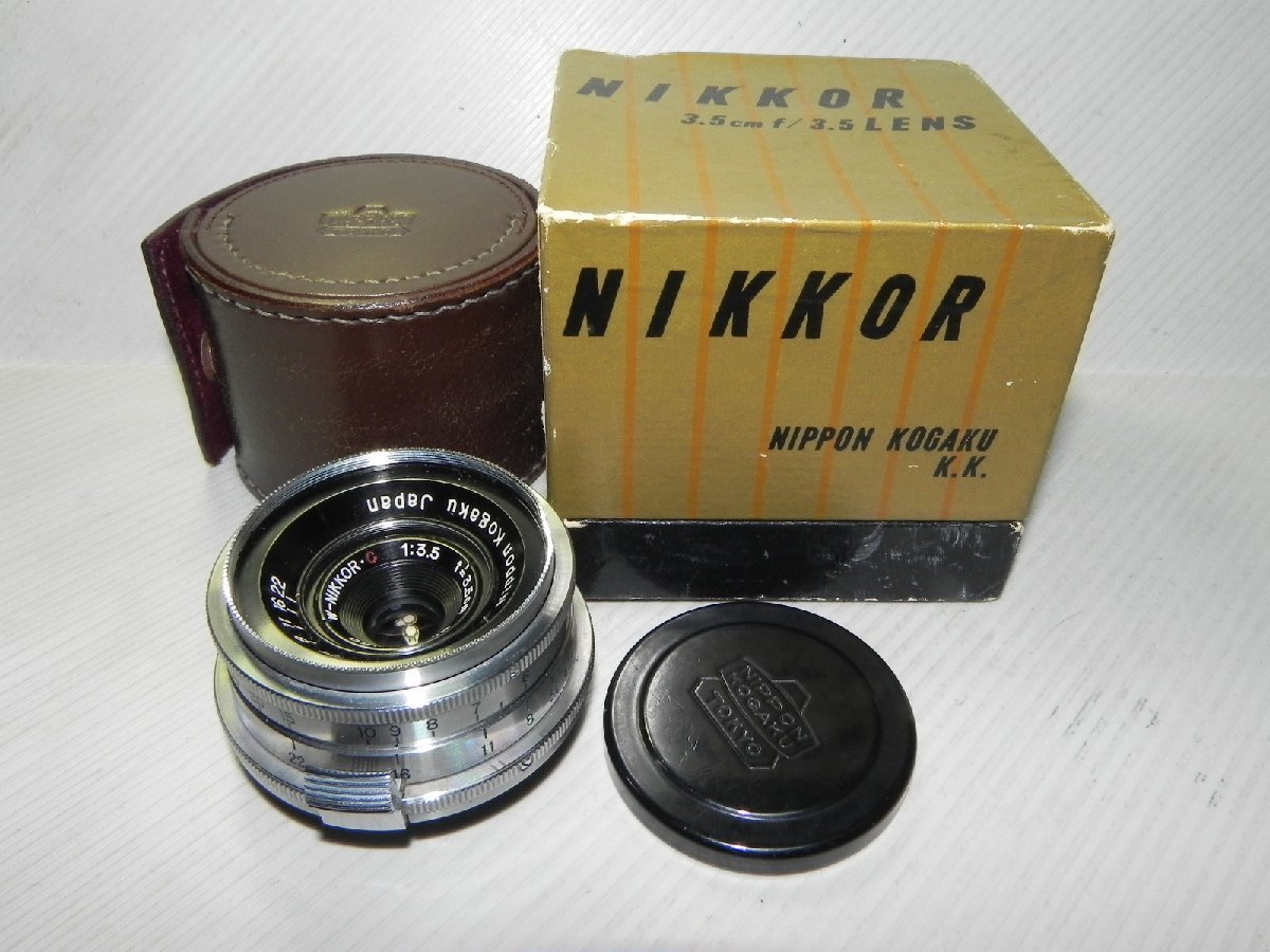 2023年最新】ヤフオク! -nikkor 3.5cm(レンズ)の中古品・新品・未使用