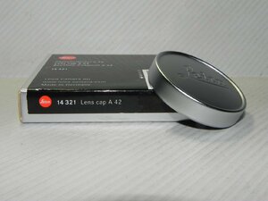 ライカ Leica 14321 レンズキャップ E39 シルバー(未使用純正品)